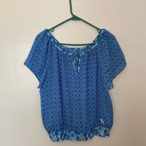 🌸Abercrombie & Fitch Patterned and Floral Blouse